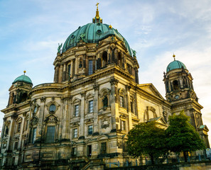 Fototapeta na wymiar Cathedral the dome of berlin