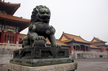 Forbidden City, the ancient palace complex, world historic heritage, Beijing, China