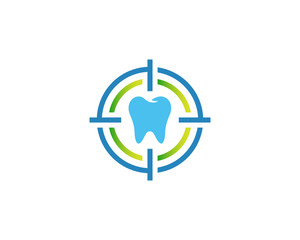 Modern Dental Logo Symbol - On The Spot Protection