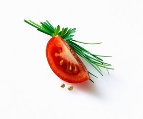 Tomato and chives
