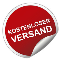 rot und rund Banner - KOSTENLOSER VERSAND