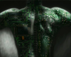Cyborg torso