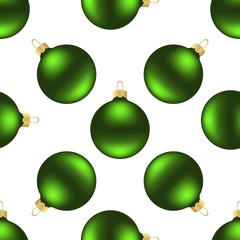 seamless christmas balls