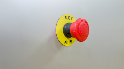 Maschinensteuerung Not Aus