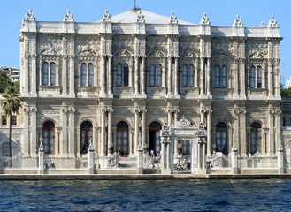 Naklejka premium Beautiful historic Dolmabahce Palace