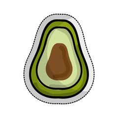 vegetarian product healthy food vector illustration design