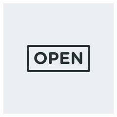 Open icon