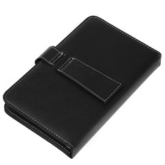 Tablet etui cover black closed back support