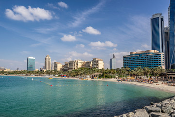 Obraz premium Barasti beach in Dubai