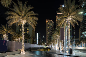 Fototapeta na wymiar Downtown Dubai in the UAE