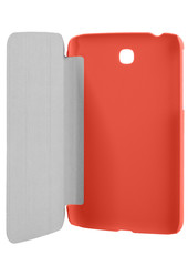 Tablet etui red open front straight