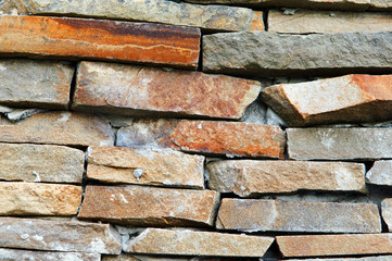 Background of bricks, stones.