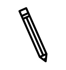 pencil school supply icon vector illustration design