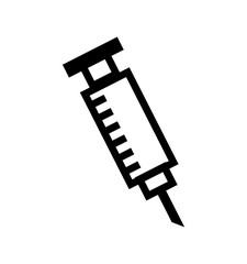 syringe medical isolated icon vector illustration design