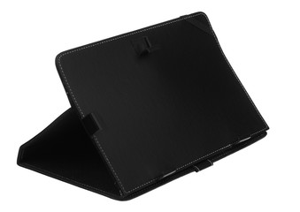 Tablet etui black open left front side one