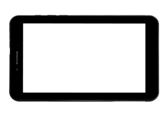 Phone smartphone black front straight horizontal screen