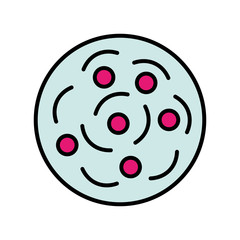 cell structure isolated icon vector illustration design