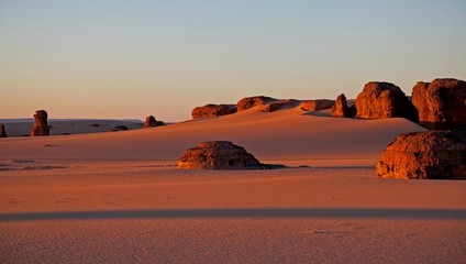Beautiful sand dune in Africa
