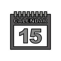 calendar reminder isolated icon vector illustration design