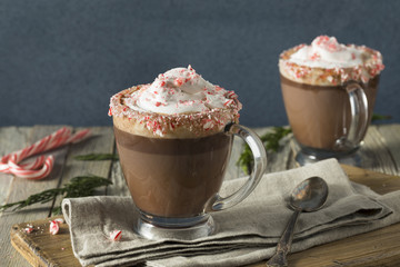 Homemade Peppermint Hot Chocolate