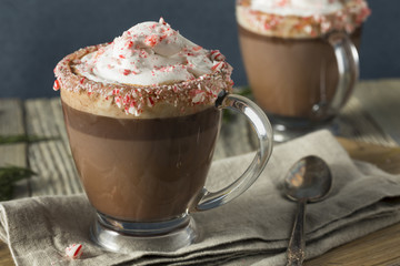 Homemade Peppermint Hot Chocolate