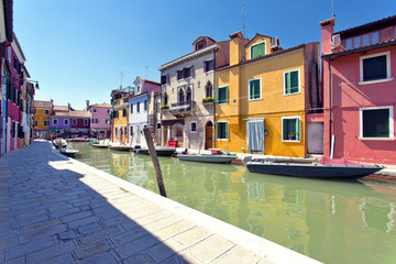 Burano island, Venice, Italy