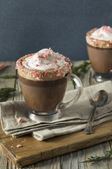 Homemade Peppermint Hot Chocolate