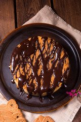 chocolate cheesecake