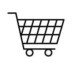 shopping cart isolated icon vector illustration design