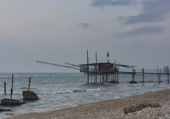 Una ingegnosa macchina da pesca: Il Trabucco