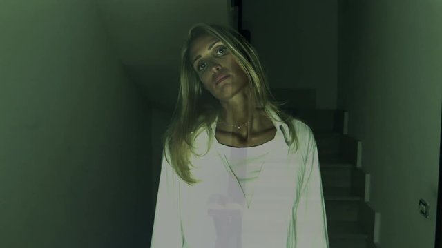 close up on woman ghost- paranormal, ghosts,