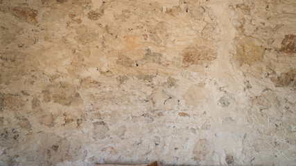 Brown sand stone texture, wall surface of old building