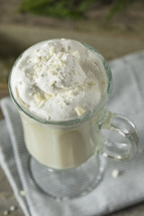 Homemade Sweet White Hot Chocolate