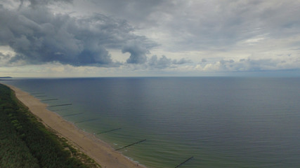 chmury nad zatoką © Piotr