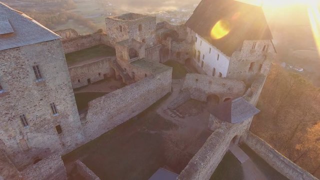 Medieval Castle Tocnik, Czech Republic, Europe