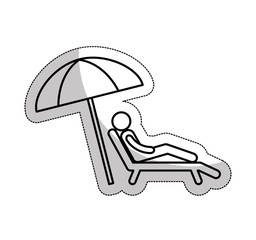 man silhouette isolated icon vector illustration design