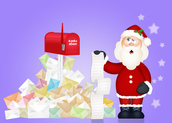 Santa Claus and children's letters
