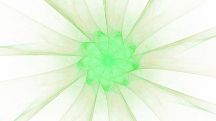 Obraz premium Pastellgrüner strahlenfürmiger Hintergrund