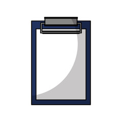 clipboard documents isolated icon vector illustration design