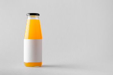 Juice Bottle Mock-Up - Blank Label