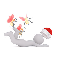 Hornets stinging a 3d man after he trips up