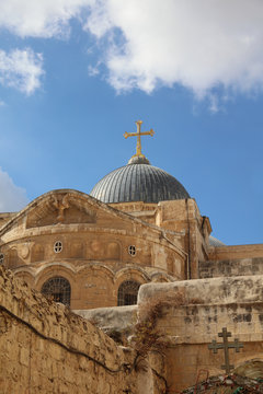 Grabeskirche in Jerusalem.Israel 