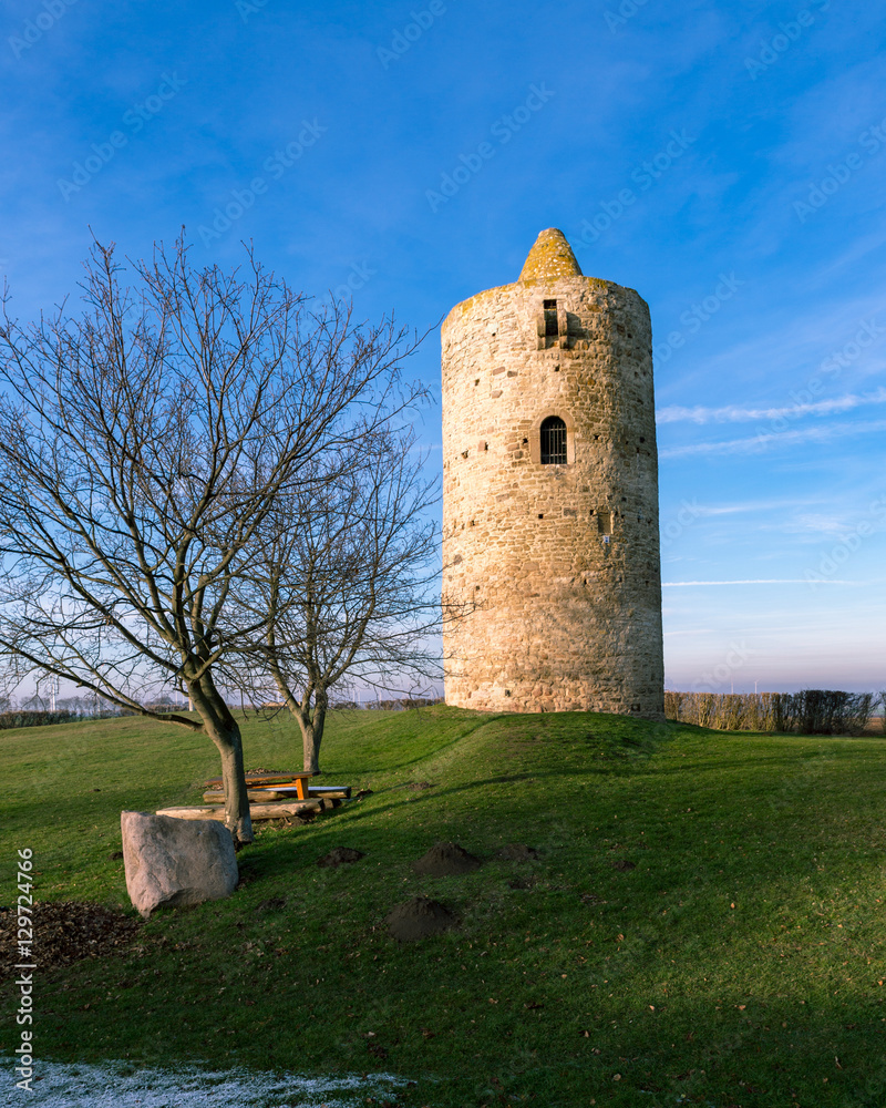 Wall mural Historic Guard Tower in Germany