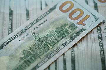 USA dollar money banknotes background