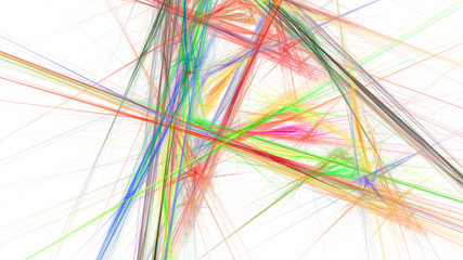 Colorful lines abstract background for creative design