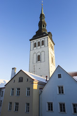 Fototapeta na wymiar St. Nicholas' Church, Tallinn Estonia