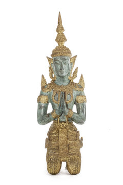 Traditional Thai Zen Buddhism statue