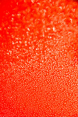 abstract. dew drops on a car