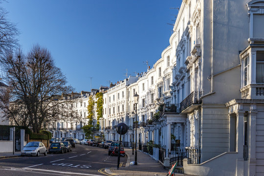 Fototapeta Kensington area in winter