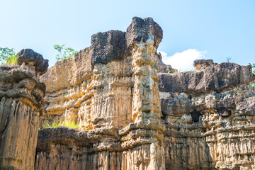 Pha Chau at Mae Wong national park in Thai